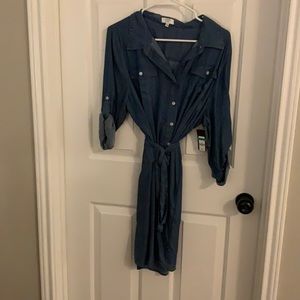 Women’s button down dress